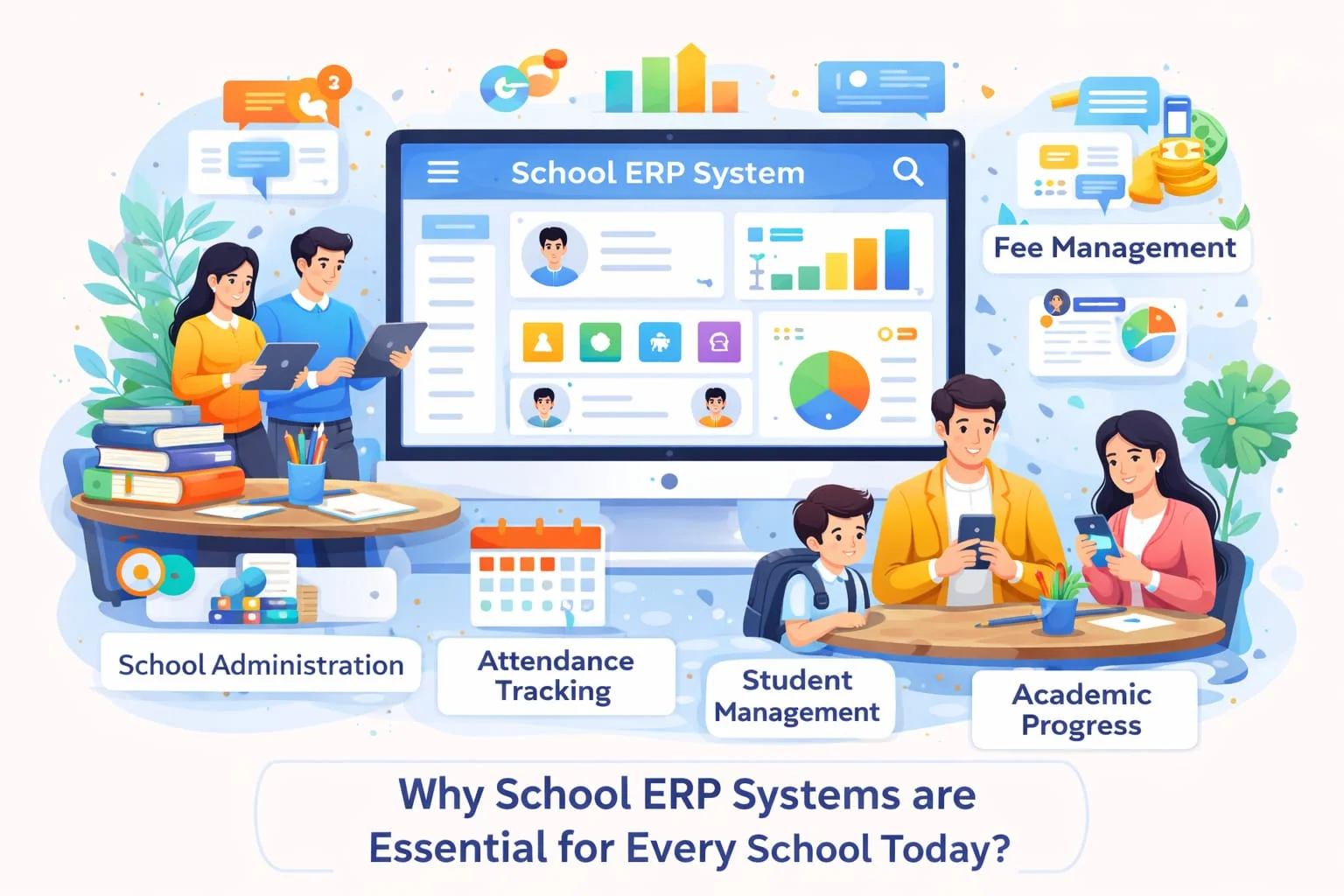 आज के समय में स्कूल ERP सिस्टम क्यों है हर स्कूल की जरूरत